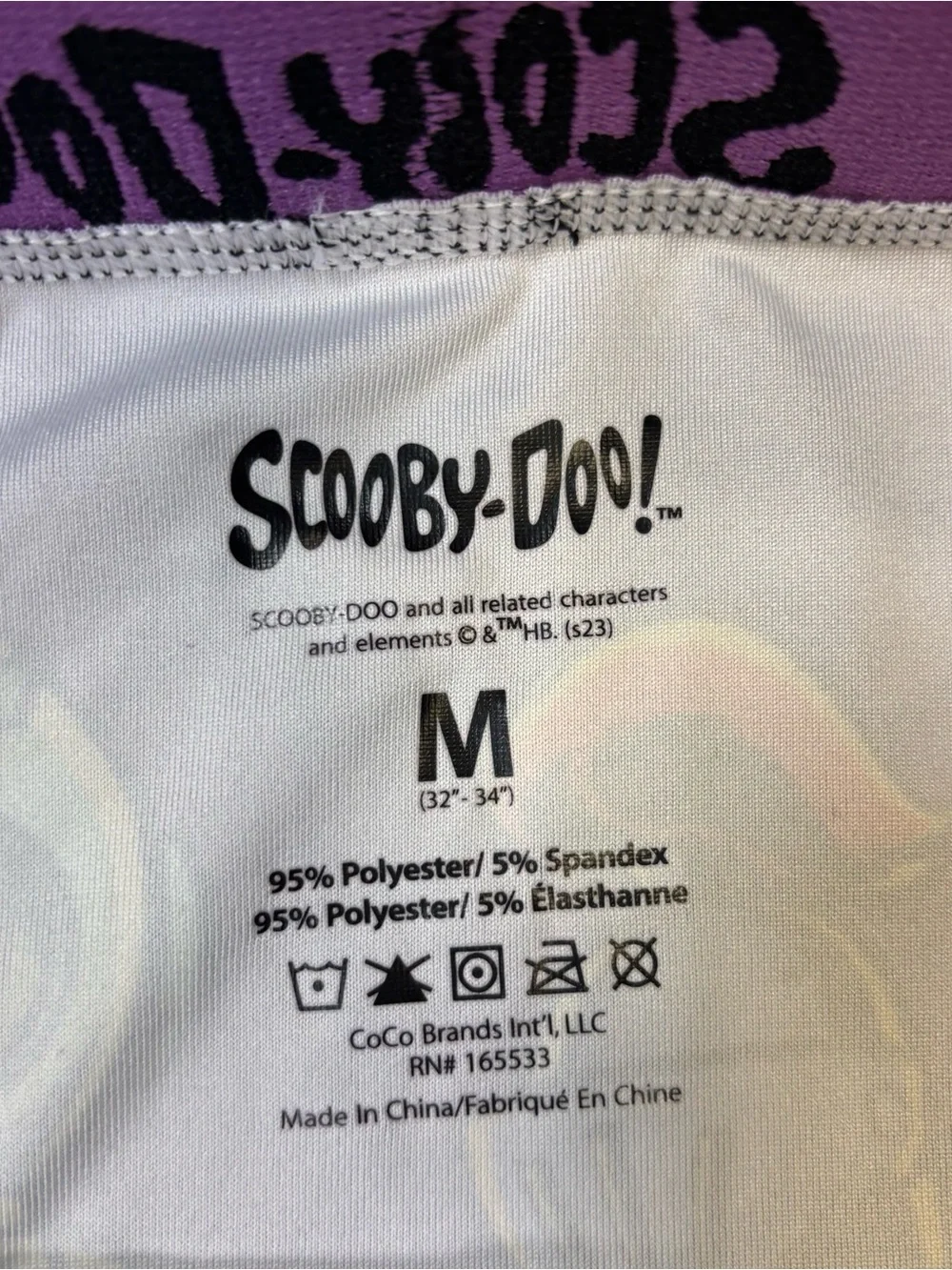 Men’s Scooby Doo Graphic Boxer Briefs - Purple Multi